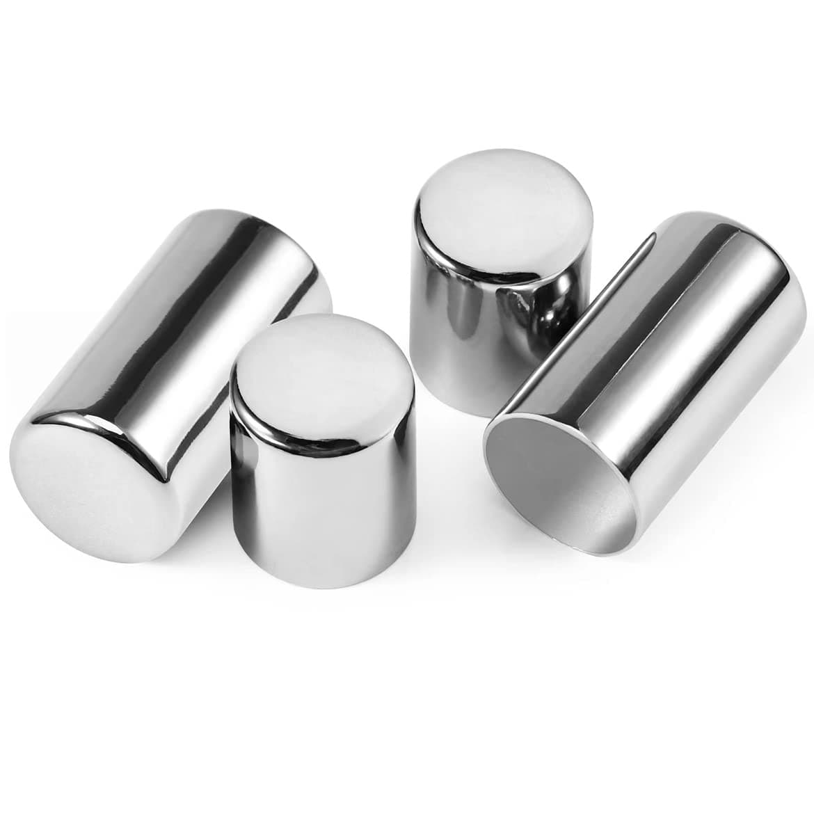 Eumti 4 PCS Detachable Docking Hardware 4 Point Covers Kit Magnet Cover Kit Chrome Compatible wiht Harley Touring Electra Glide Street GlideRoad Glide Road King 20092025