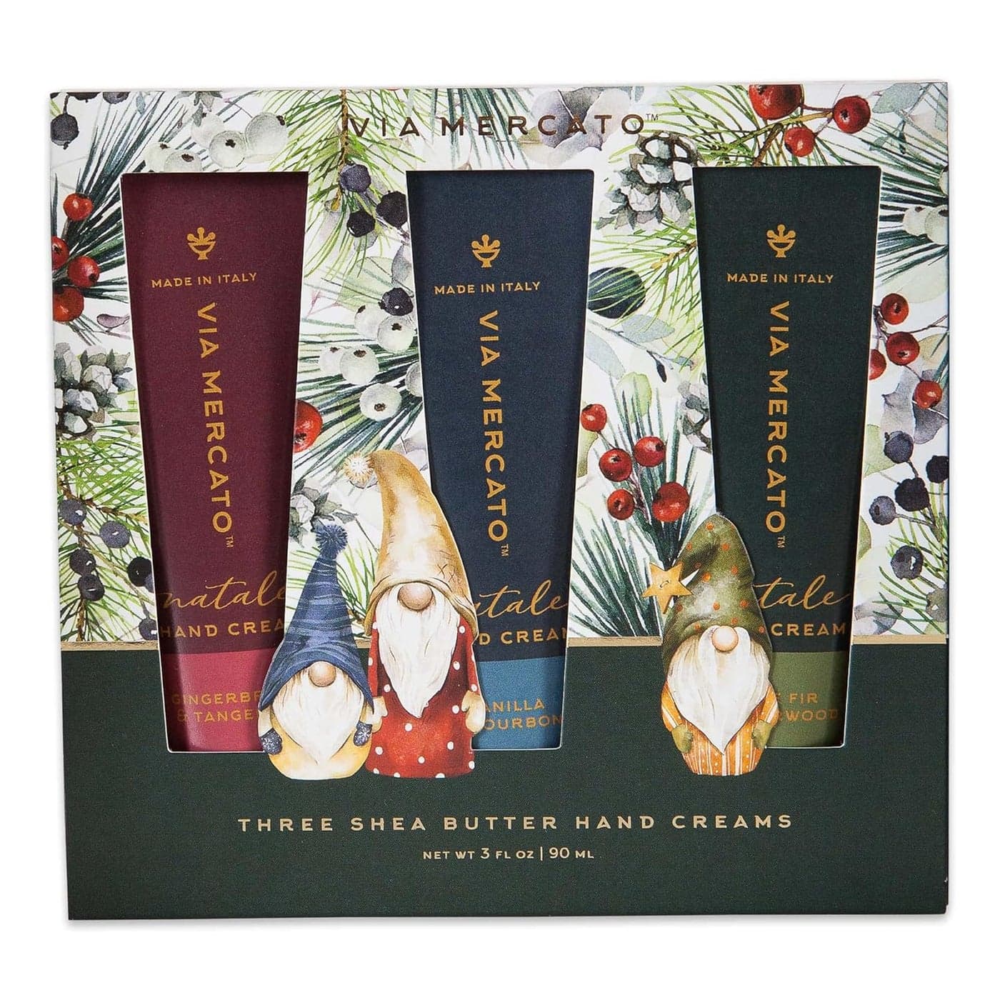 Natale Winter Woods Holiday Collection Hand Cream Gift Set Assorted Scents