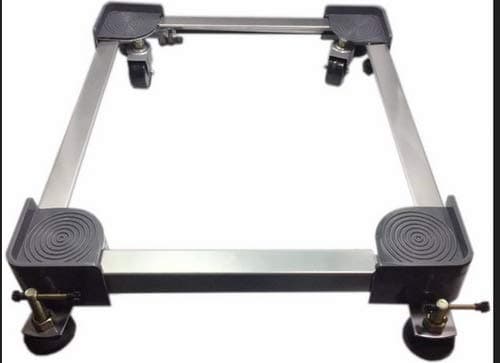 Marc Adjustable Premium Wheeled Metal Stand/Trolley Suitable for Front & Top Loading Washing Machines, Dishwashers, and Refrigerators