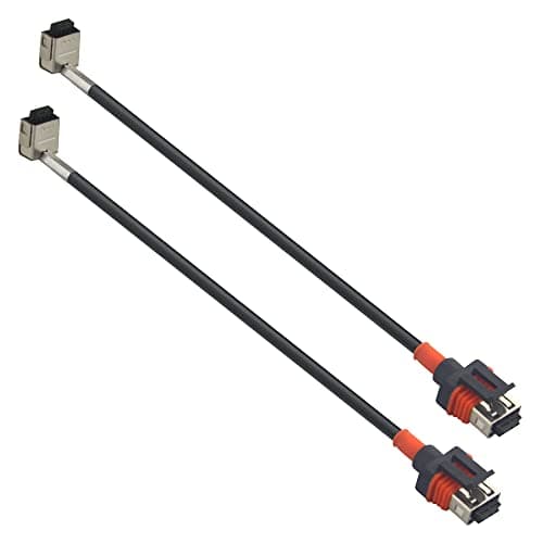 XINGYHENG 2Pcs D1S D1C HID Bulbs Socket Adapter Connector Wiring Harness Converter for Car Headlight Fog Light D1S