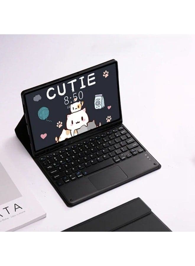 Compatible with Huawei MatePad 11 2021 Keyboard Case with Detachable Wireless Bluetooth Keyboard + Pen Holder Case