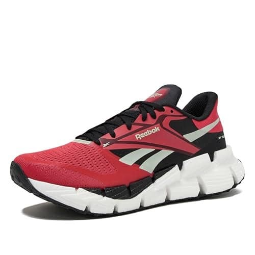 Reebok Floatzig Running Shoes for Men, Red/Grey/White, 11.5