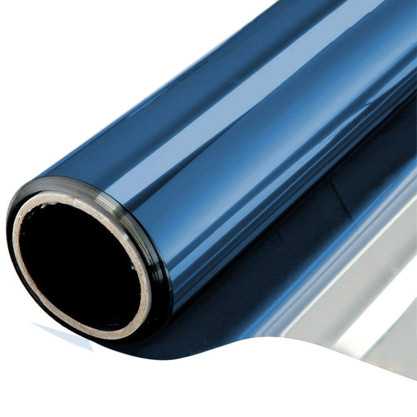 WPCTEV Reflective Window Film Mirror One Way Daytime Privacy Anti UV Static Cling Window Film Removable Decorative Screen Stickers Blue Silver 6 Mil 354 Inch x 65 Feet