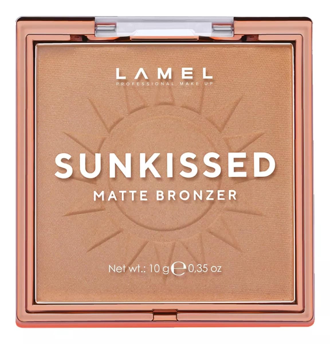 LAMEL Sunkissed Matte Bronzer Face Powder NonShimmer Long Lasting NonGreasy Bronzing Organic Makeup Formula Matte Finish Natural Tan Skin N 401035oz