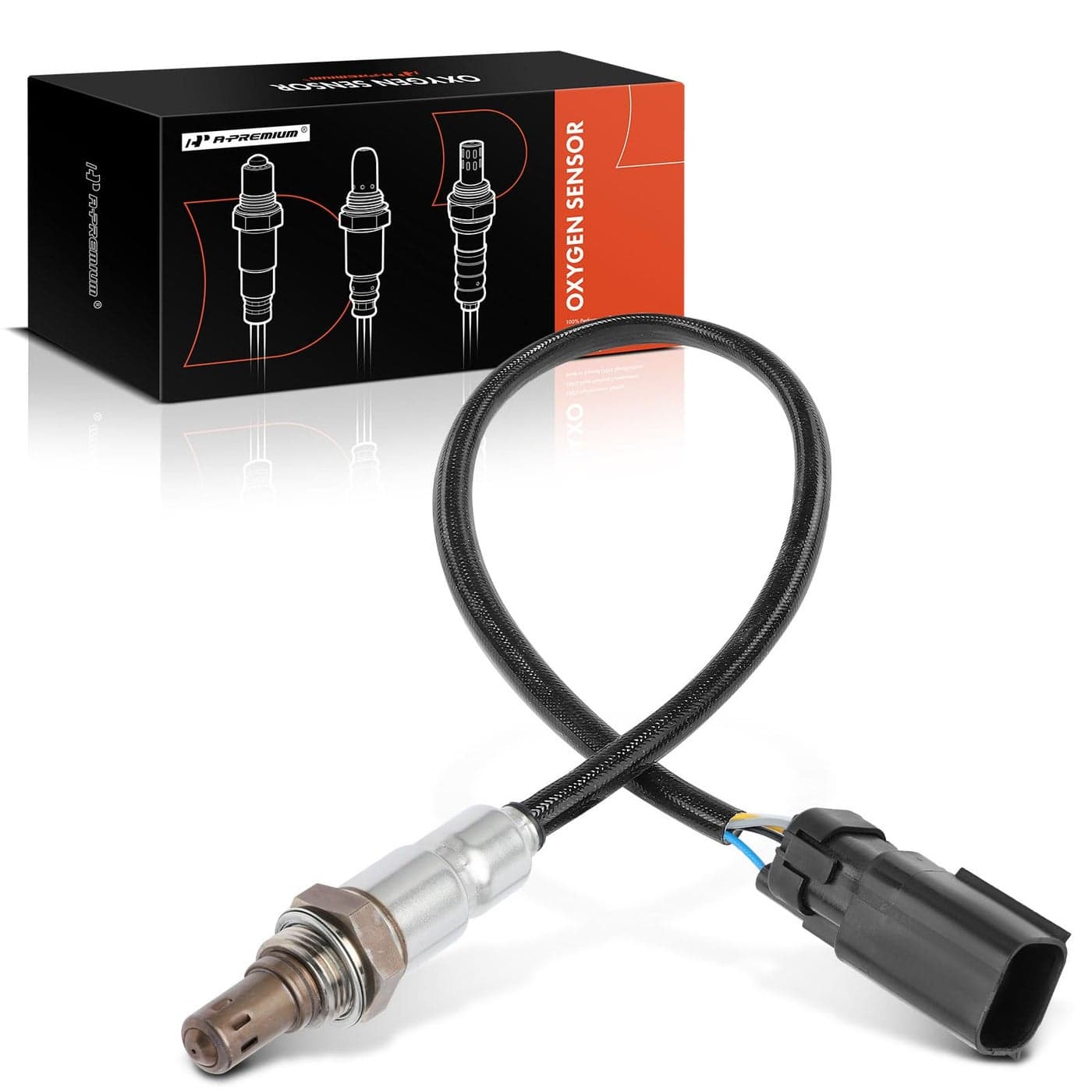 APremium O2 Oxygen Sensor Compatible with Ford Lincoln Mazda Models Mustang Edge Escape Explorer F150 Flex Fusion Taurus CX9 Tribute Mariner Milan Replace 2345038 BL3Z9G472A
