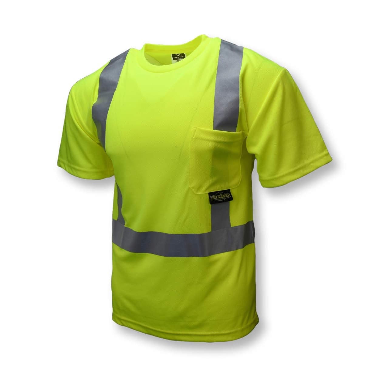 Radians ST112PGS4X Industrial Safety Shirt Short Sleeve Green 4XLarge