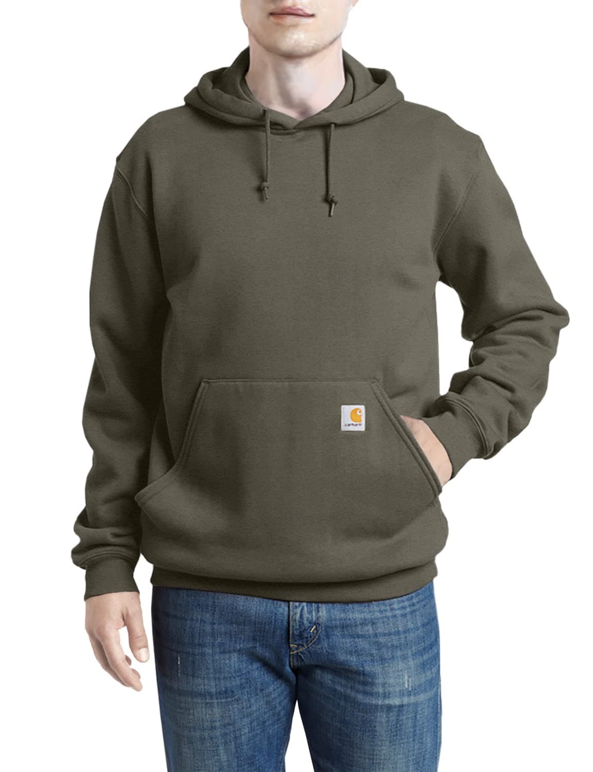 CarharttmensLoose Fit Midweight SweatshirtOliveSmall