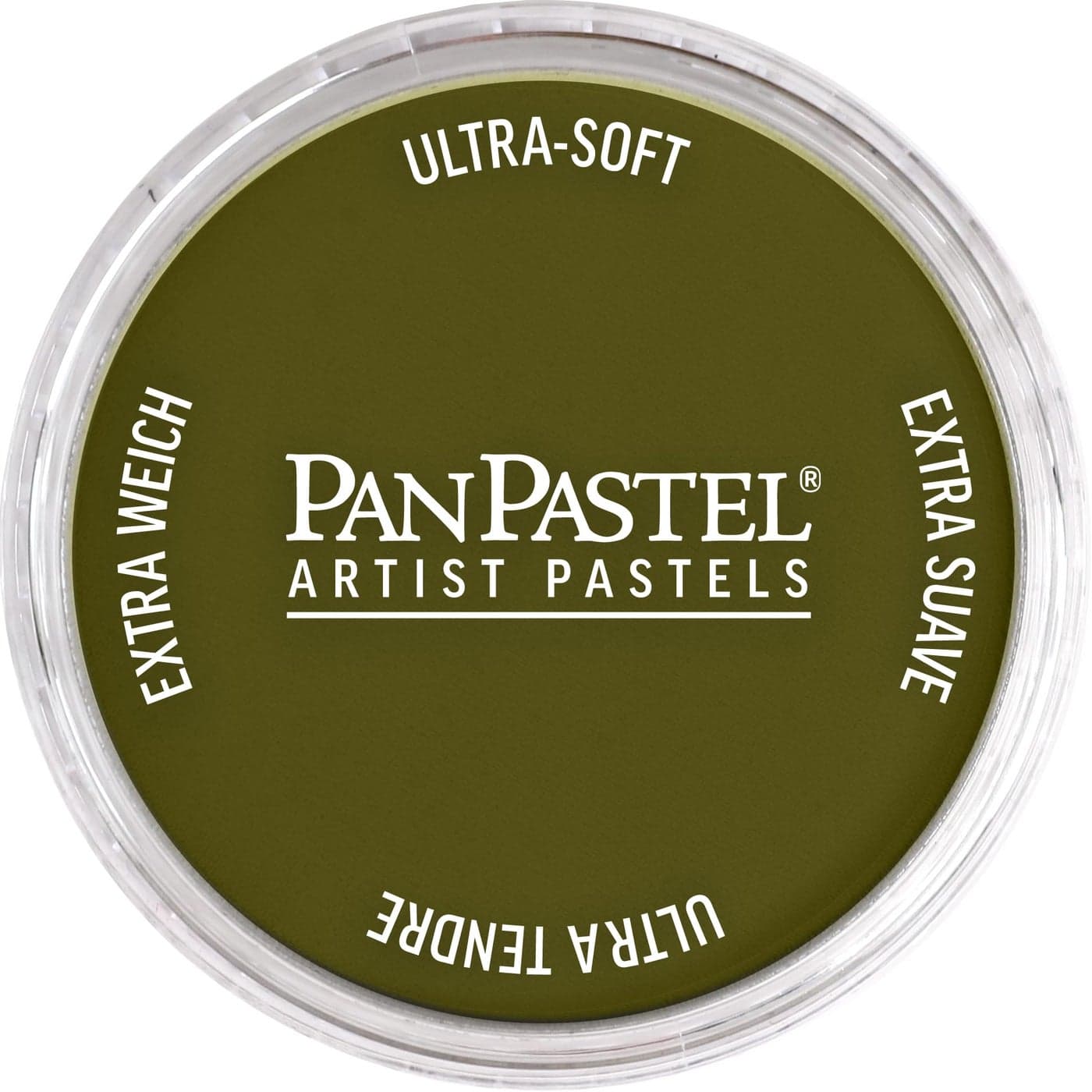 PanPastel Artist Pastels by GOLDEN Bright Yellow Green Extra Dark 244 62mm Pan Diameter Professional Artist Pastels Unique Pan Format cakelike