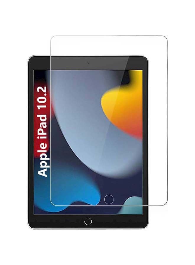 Tempered Glass Screen Protector For Apple iPad (2019) 10.2-Inch Clear