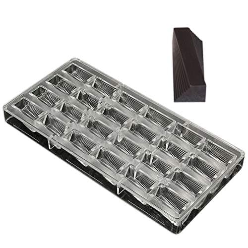 Grainrain polycarbonate chocolate mold polycarbonate chocolate bar mould (19385)