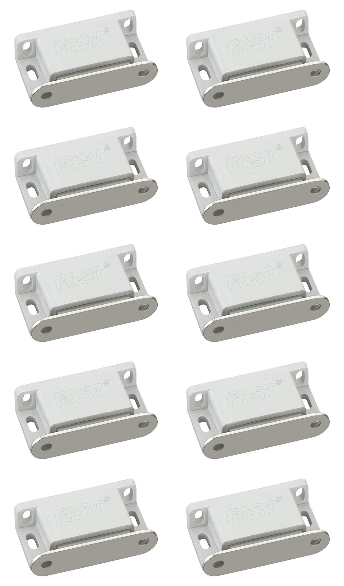 FAST DM03P Innovative Soft - Catch Function Furniture Cabinet Small Magnet Door Catcher for Wadrobe, Almari and Cupboard Doors to Hold - Size 2-10pcs