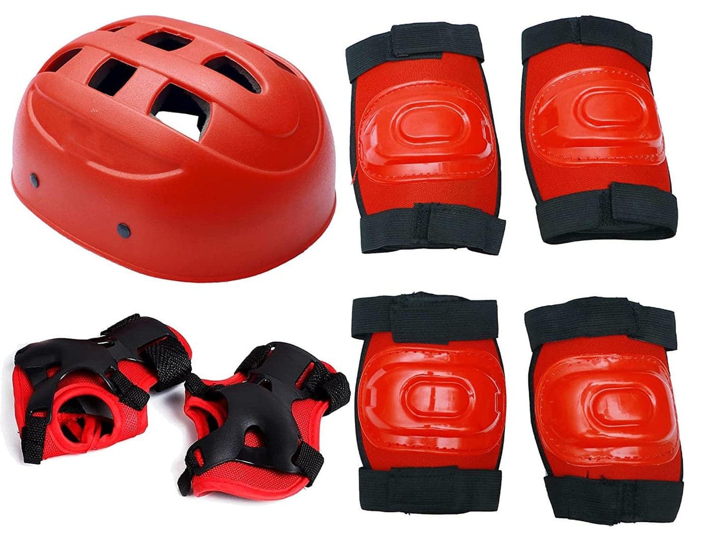 Gmefvr Kids Protective Set Guard for Skating, Cycling & Skateboarding, (Suitable for Age Group 5 to 12 Years Old) Multi Random Color