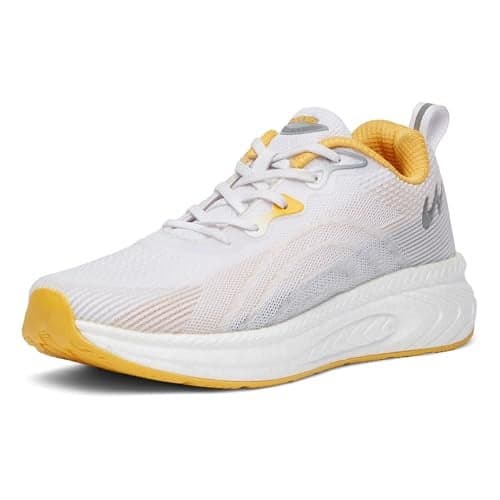 Campus Men's Hype PRO Running Shoes WHT/MSTD - 10UK/India
