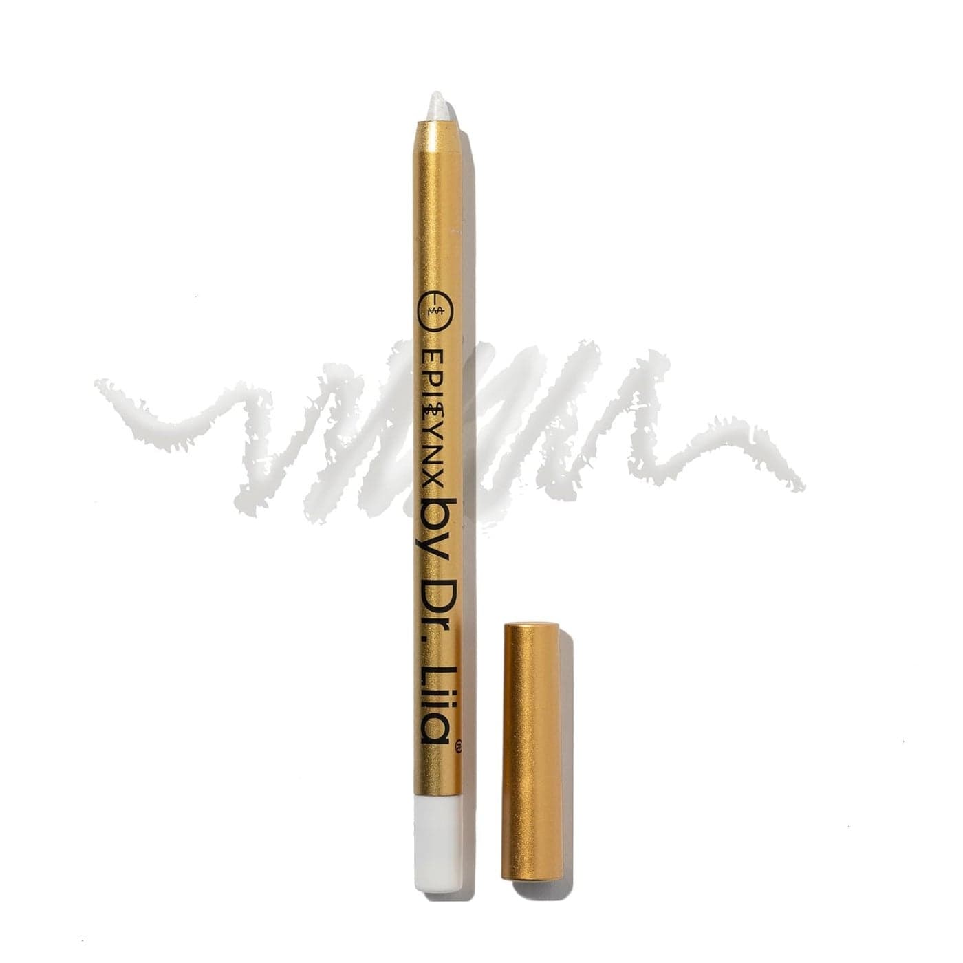 EPILYNX Long Lasting GlideOn Gel Eyeliner Pencil GlutenFree Hypoallergenic Vegan 12ml Moonlight White Shimmer by Dr Liia