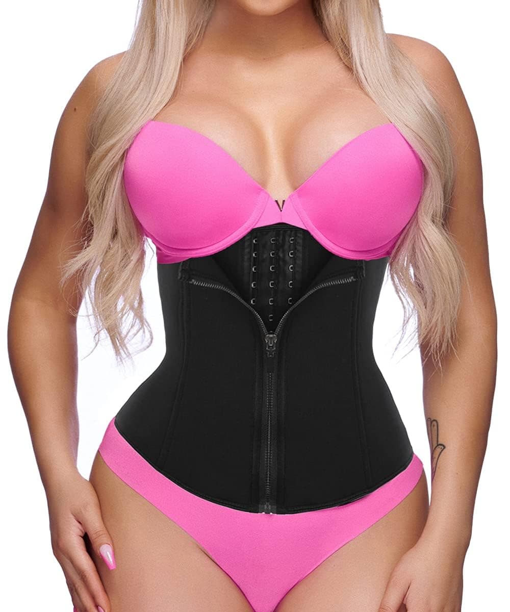 GainKee Waist Trainer for Women Belly Fat Sweat Waist Trainer Corsets for Women Body Shaper (2X-Large, Belt)