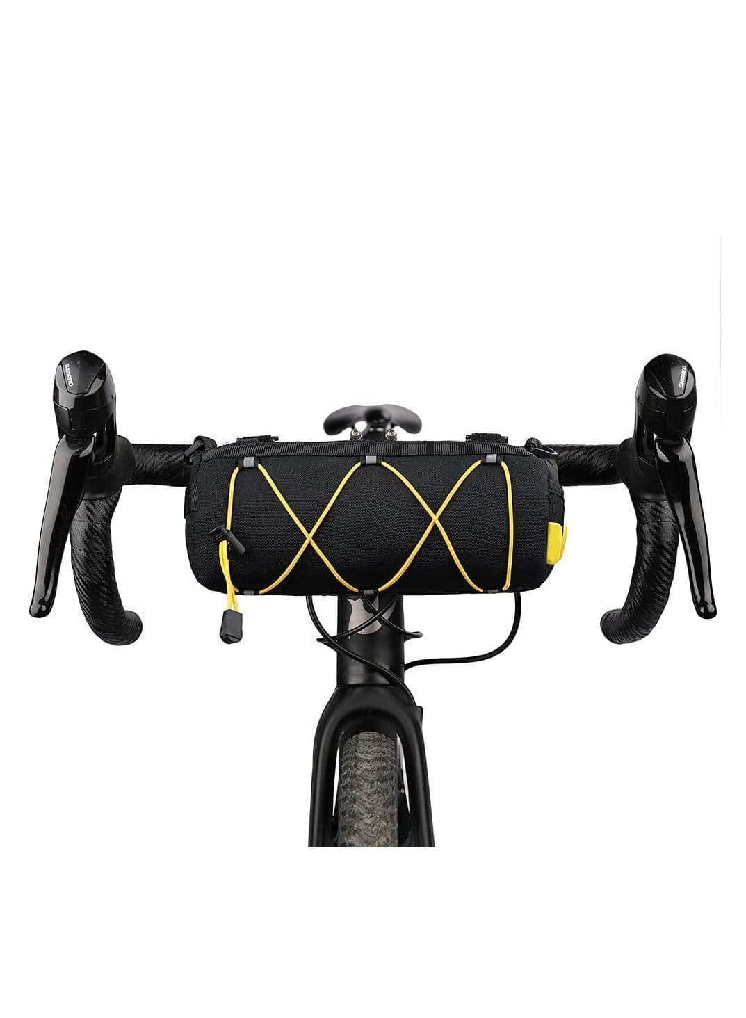 Bike Handlebar Bag, Bicycle Front Bag Fram Storage Roll Mountain Road Bikes Commuter Shoulder Professional Cycling Accessories