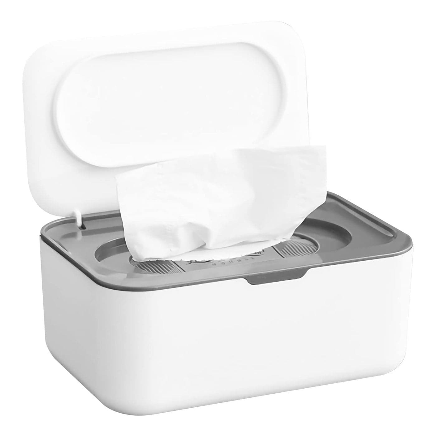 Wrixty Wet Wipe Dispenser Baby Napkin Storage Box Tissue Paper Holder Box Dust Proof Lid Wet Tissue Box Wet Wipe Case Holder with Lid Keeps Wipes Fresh for Home Office