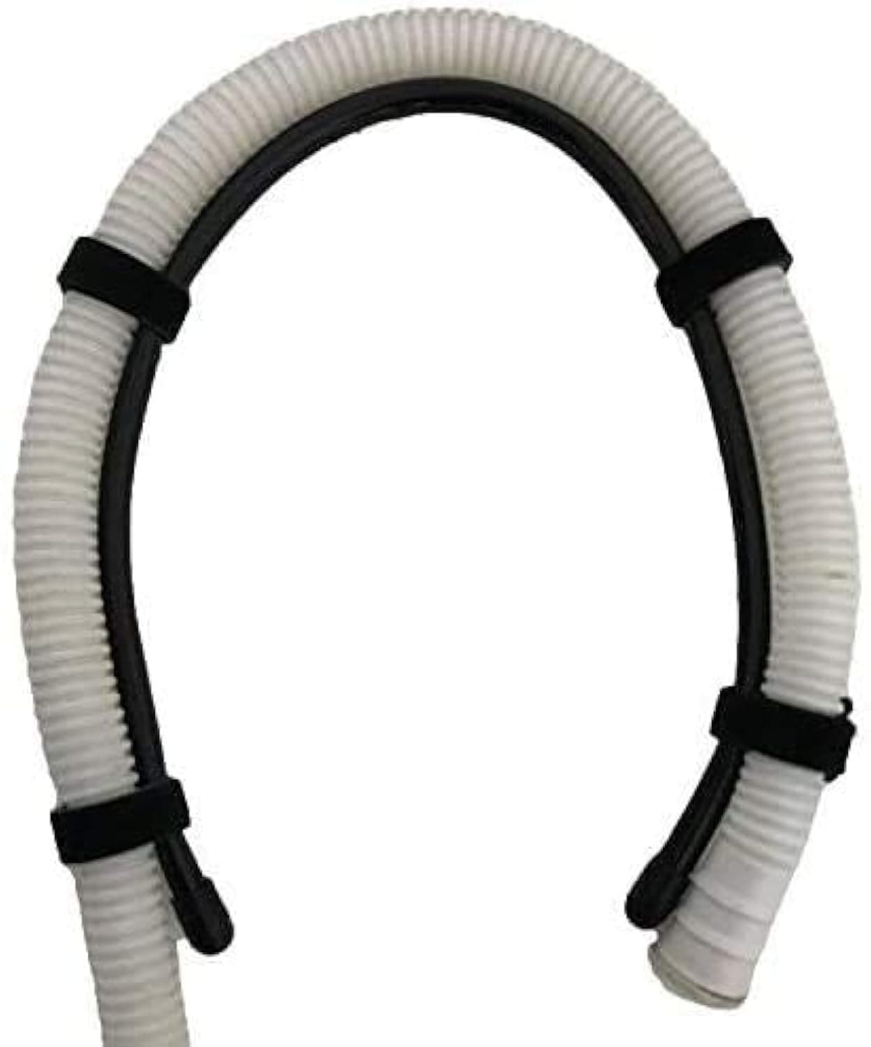 Pmsanzay Universal Adjustable Shape Drain Hose Guide Assembly Fits All Drain Hose Flexible Laundry Tub Washing Machine Discharge Hose Clip Hose Holder You can Mold it to fit Your Needs