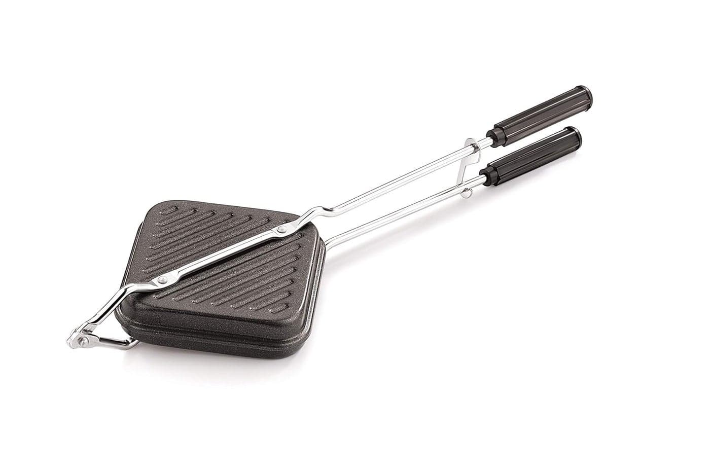 Tosaa Nonstick Grill Sandwich Toaster Gas Compatible Black