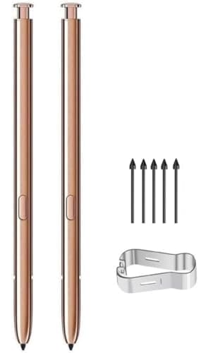 2PCS Galaxy Note 20 Stylus Pen Replacement WithoutBluetooth for Samsung Galaxy Note 20 Ultra S Pen Replacement Tips GoldBronze