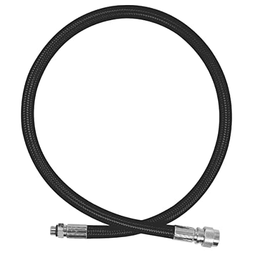 XS Scuba Miflex BC/Drysuit Quick Disconnect Hose - Black, 36"