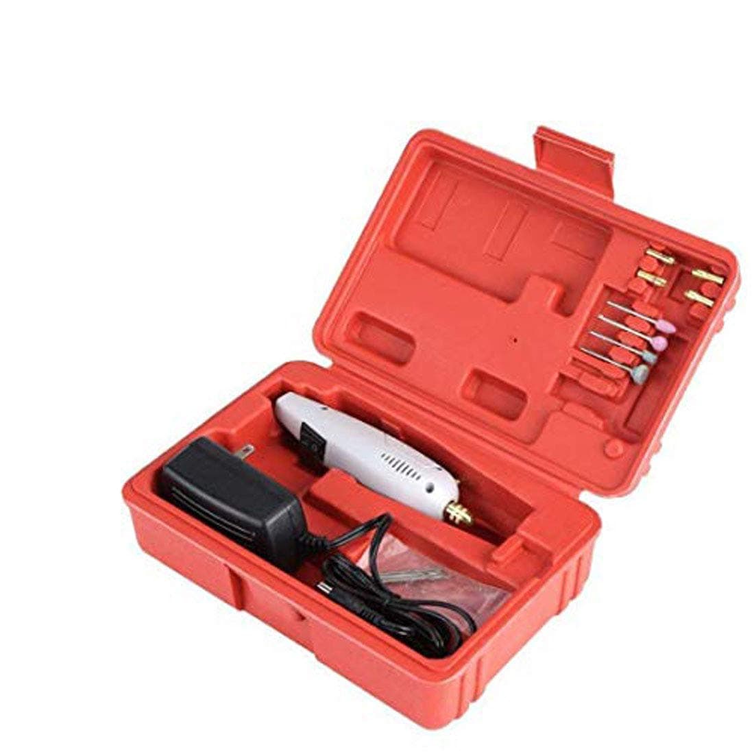 DIY Crafts Mini Drill Electric Grinding Set 12V Milling Polishing Cutting Tools. (Design No # 1, Multicolour)
