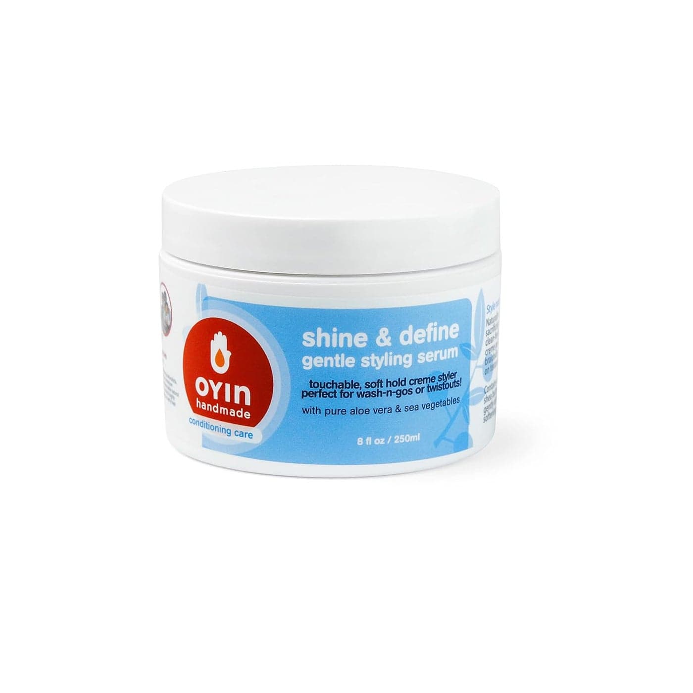 Oyin Handmade Shine Define Styling Serum For Soft Hold Great Shine Gentle Definition 8 oz