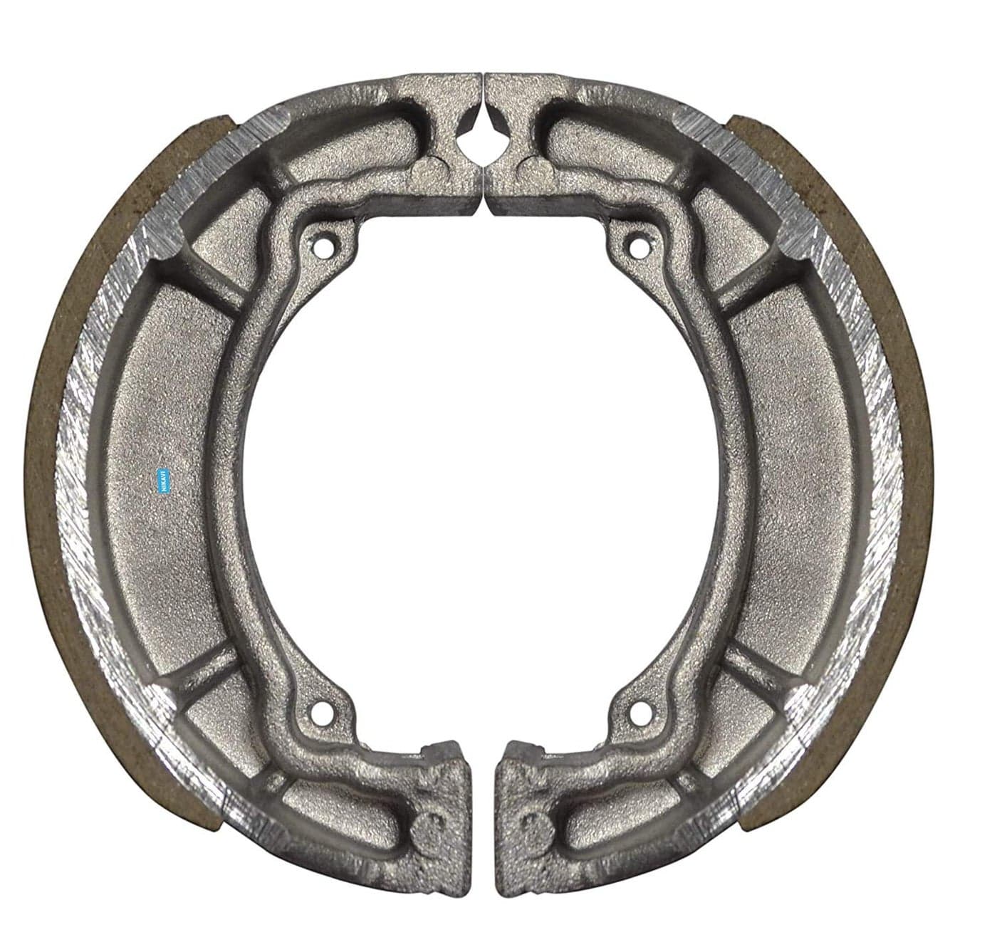 NIKAVI BSS08 Brake Shoe Set Compatible for Bajaj Platina- Front