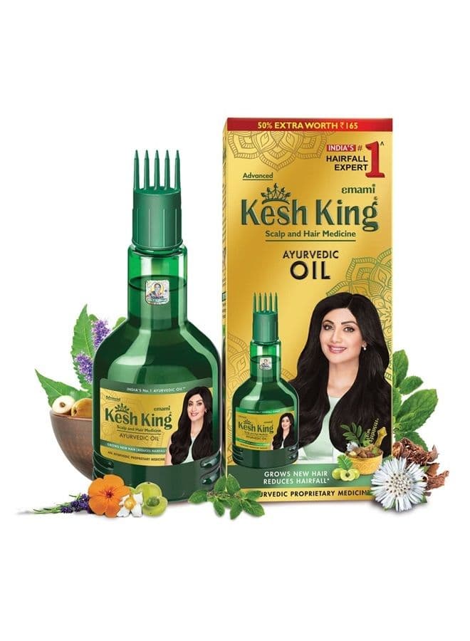Kesh King Kesh King Ayurvedic Scalp and Hair Oil, 300 ml