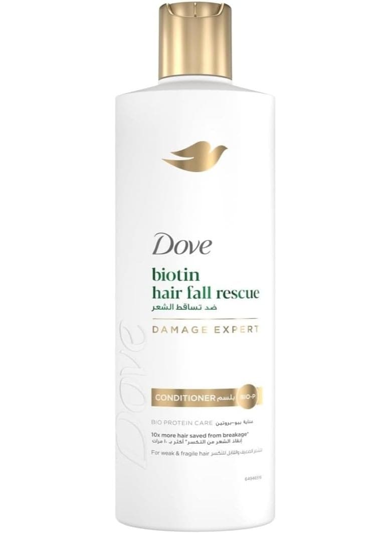 DOVE Conditioner, Hair Fall Rescue, 10x more hair saved from breakage*, 350ml