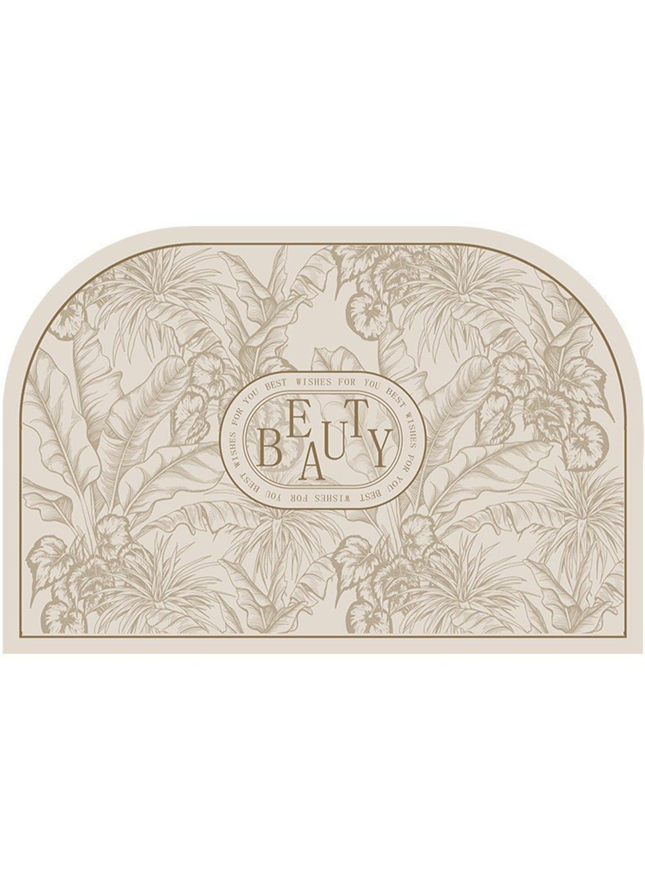 40*60cm Light Luxury Diatom Mud Floor Mat Bathroom Water-Absorbing Toilet Entrance Quick-Drying Foot Mat Toilet Bathroom Door Mat (Illusion-Chamfer)