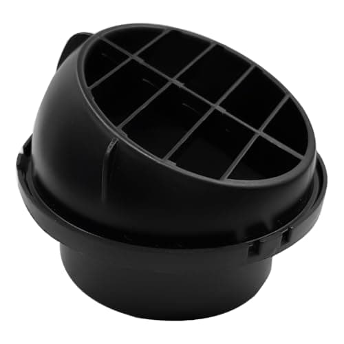 Cotonlake 75mm3inch Diesel Engine Parking Heater Duct Vent Outlet360 Degrees Rotatable Universal CoolantWarm AC Heat Air Conditioning Ducting Vent Outlet Car Heater Ducting1pc