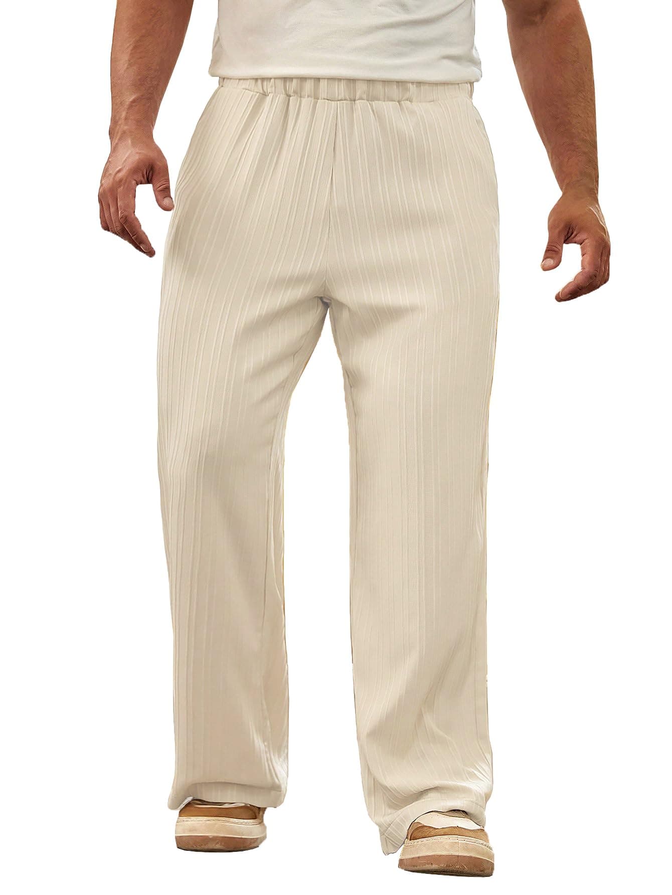 TAGDO Track Pant for Men (RF-Sugar-Cargo-2009-Off White-30)