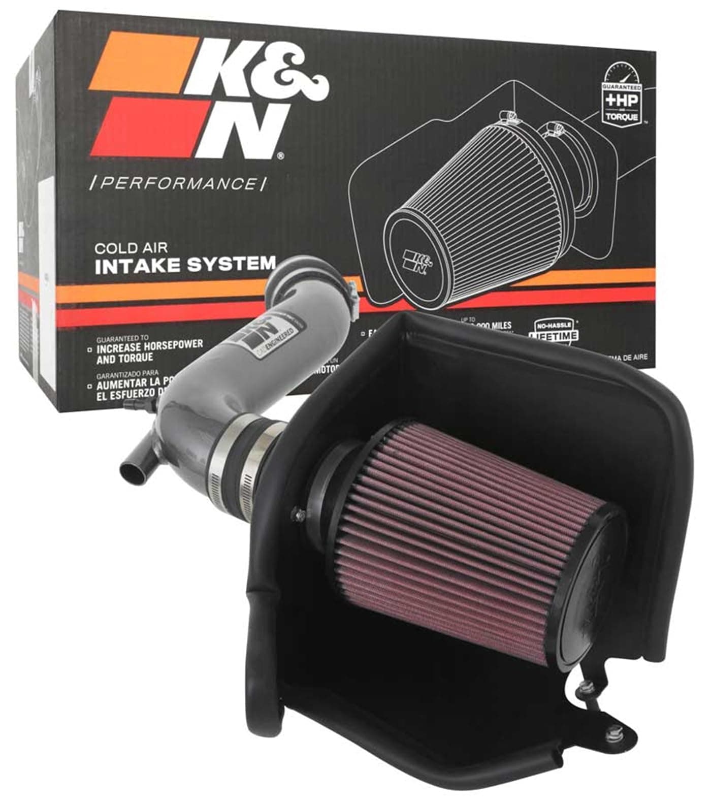 KN Cold Air Intake System HighFlow Air Filter Increase Performance Acceleration Compatible with 20202024 HyundaiKia Sonata K5 695326TC
