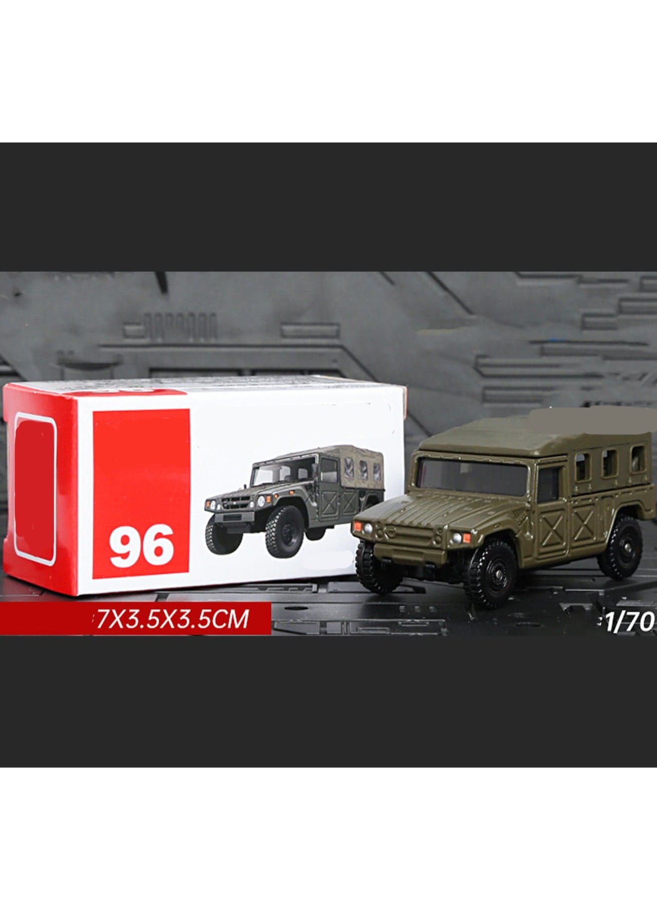 1:70 Off-Road Vehicle Simulation Model Car