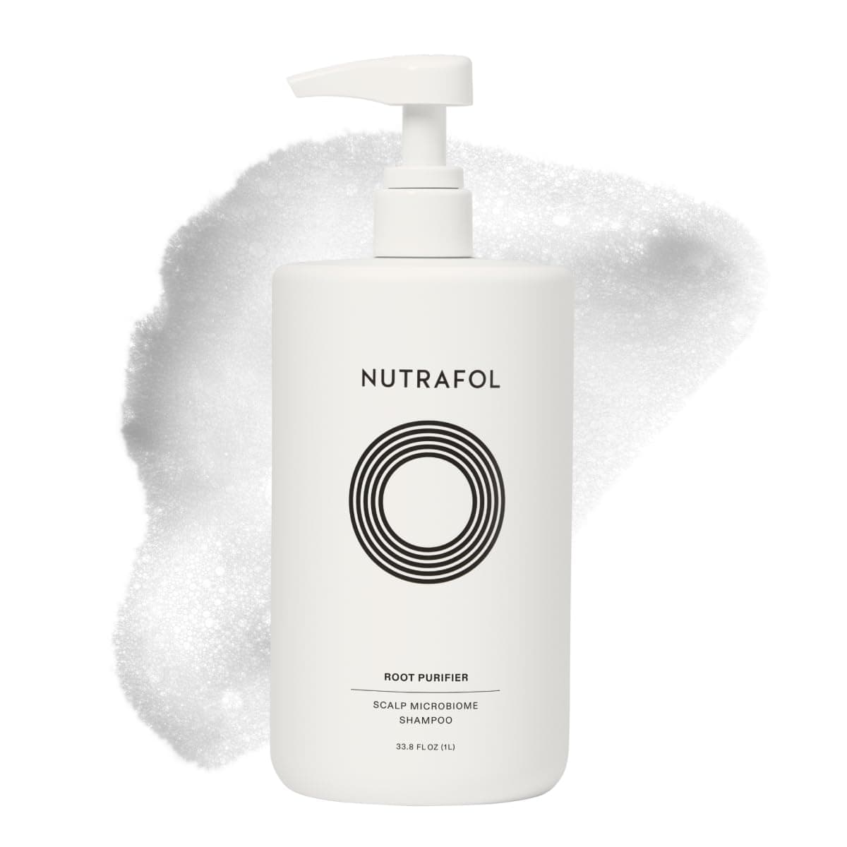 Nutrafol Shampoo Cleanse and Hydrate Hair and Scalp Improves Hair Volume Strength and Texture Physicianformulated for thinning hair Color Safe Sultate Free 1 Liter Bottle