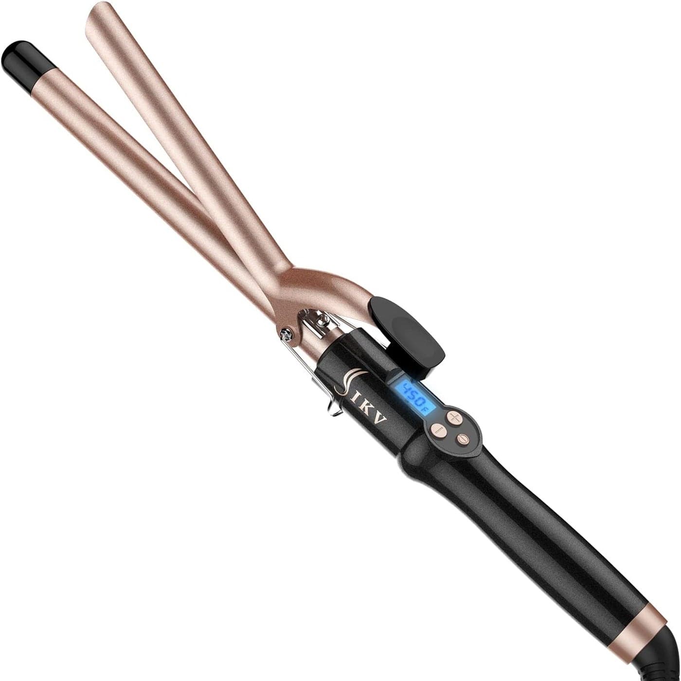 34 Inch Extra Long Barrel Curling Iron Ceramic Tourmaline Curling Wand Professional Dual Voltage