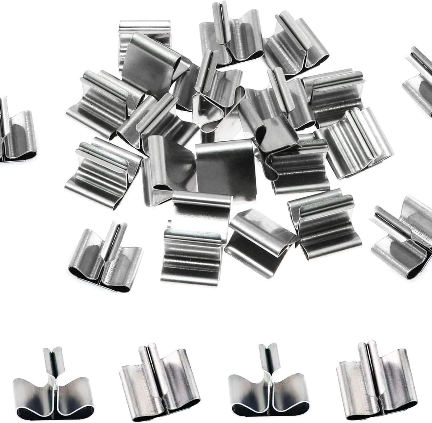 BEADNOVA Wood Candle Wick Clips 50pcs Wood Wick Base Sustainer Tabs for Candle Making and DIY 16mm 06 inch