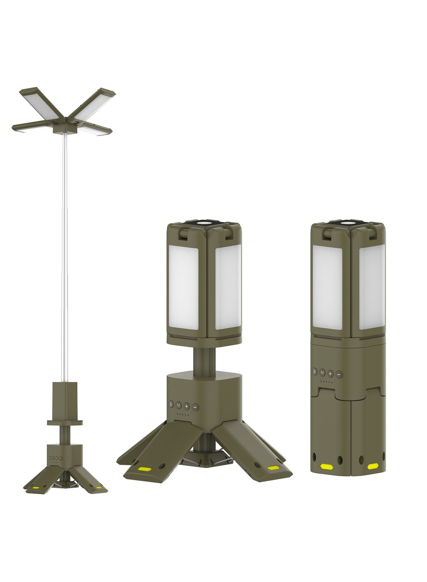 LED Outdoor Camping Light - High-Capacity Battery Life Waterproof Camping Light Work Tent Light Emergency Lighting