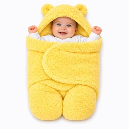 First Kick Baby Blanket Newborn Gift Pack of Swaddle Wrapper, 0-9 Months, Length 68 cm x Width 68 cm