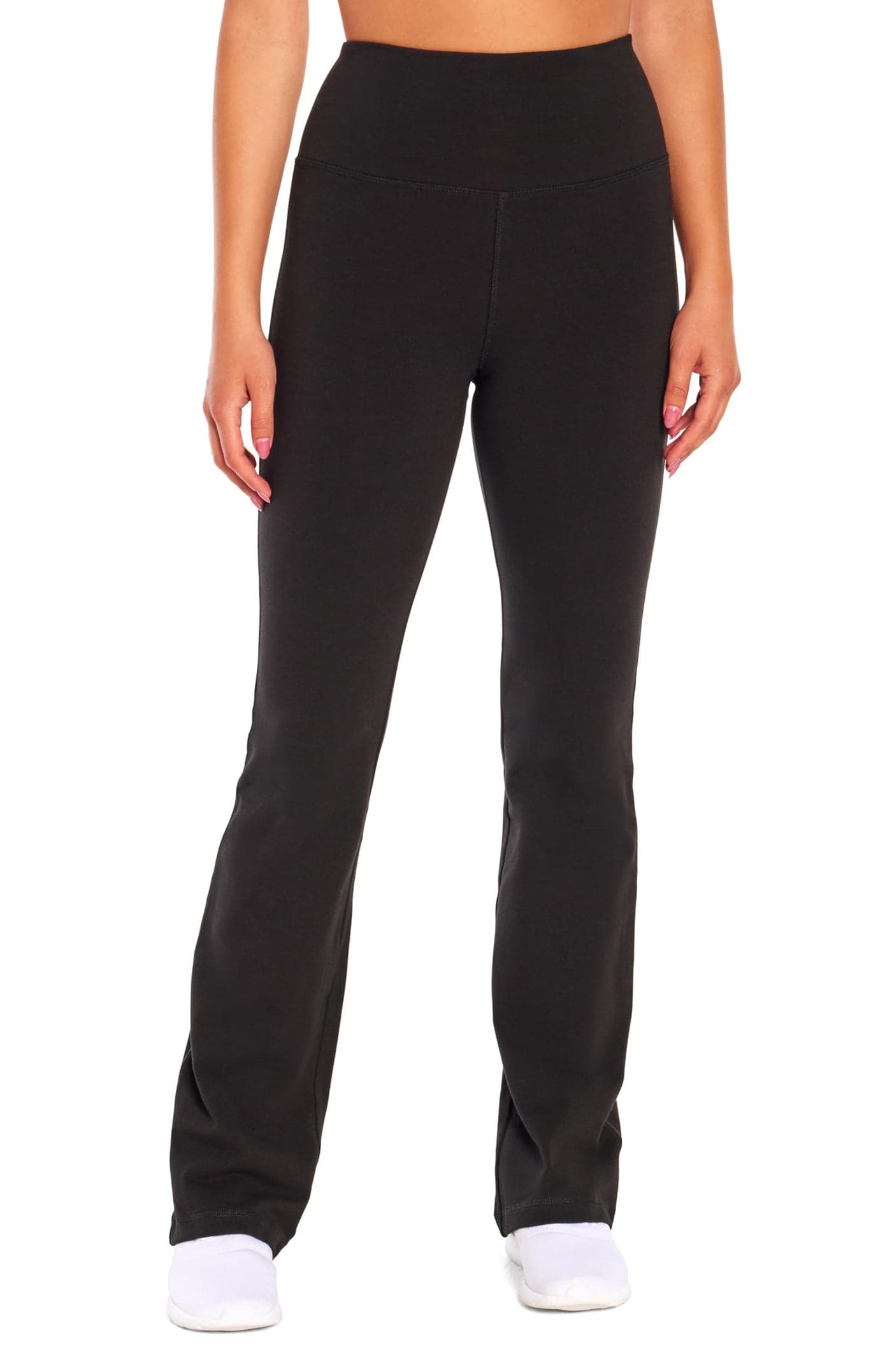 Marika Women's Carrie Tummy Control Bootleg Pant, Black, Medium/34" Inseam