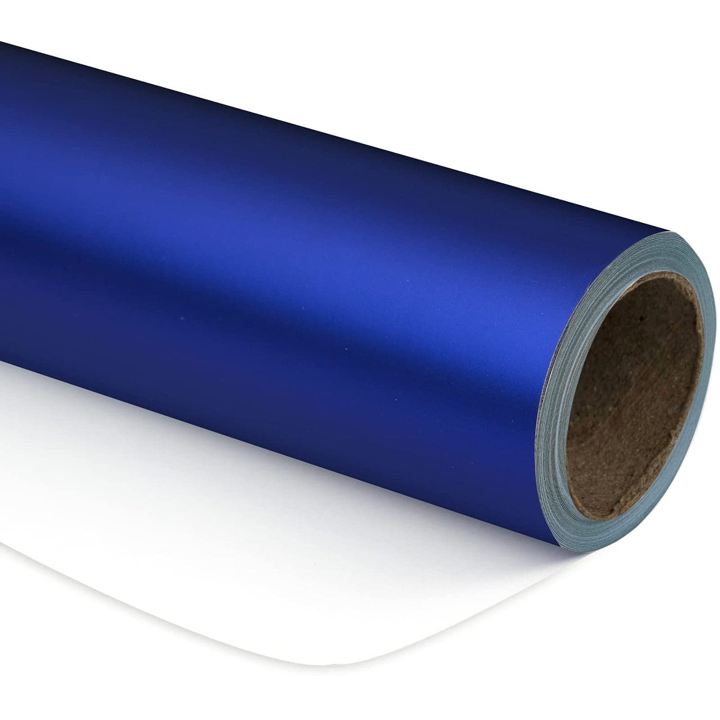 RUSPEPA Royal Blue Wrapping Paper Metallic Matte Finish Solid Color Paper Roll Perfect for Birthday Wedding ChristmasBaby Shower Graduation Celebration 17 Inches X 328 Feet
