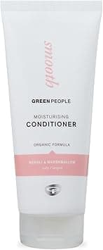 Green People Moisturising Conditioner 200ml Natural Organic Hair Conditioner Detangling Conditioner for Dry Thick or Frizzy Hair Silicone Free SLS Free Hair Care Cruelty Free Vegan