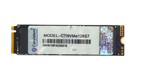 Consistent 128GB NVMe PCIe M.2 SSD 2280, 3D NAND with SLC Cache, Up to 2200MB/s, 5 Years Warranty