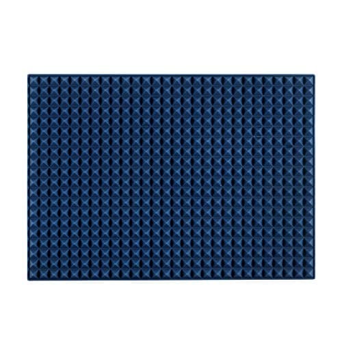 Colinda Silicone Dish and Cup Drying Mat Extra Large Trivet for Hot Dishes Large Size Hot Pots and Pads Coming Directly Out from the Stove or OvenDrain Board16 x 115Navy Blue