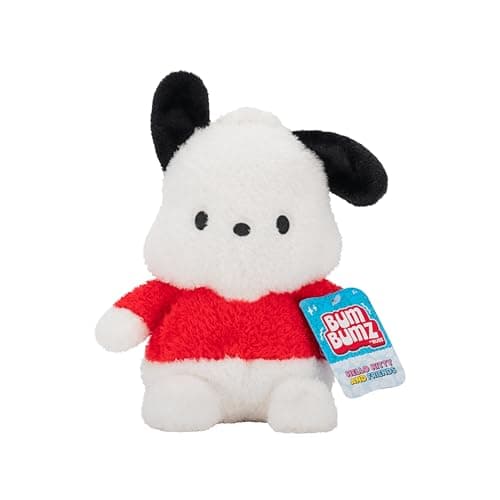 BumBumz 75inch Hello Kitty and Friends Bumz Classic Pochacco Plush Collectible Sanrio Toy from The Makers of Original Squishmallows Ages 3