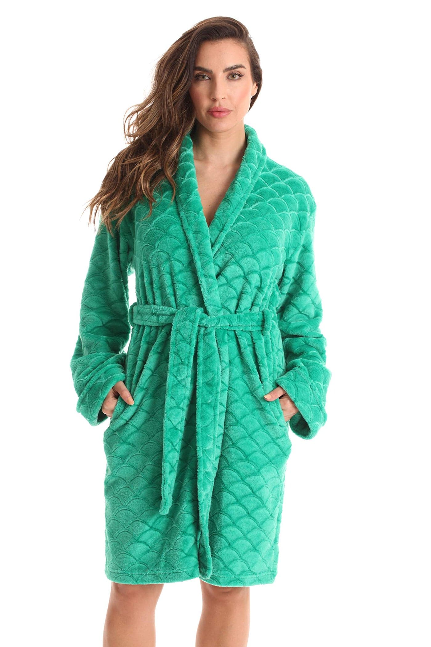 Just Love Kimono Robe Bath Robes for Women 6311EmeraldL