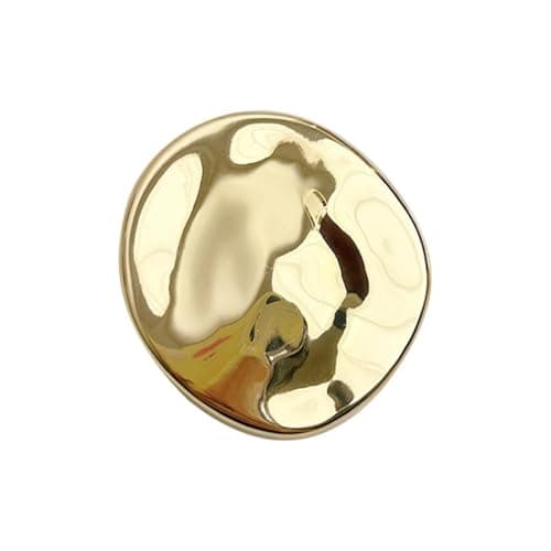 Gold Brooch, Brooches and Pins for Women, Elegant Gold Pins for Fashion Accessories, Gift for Wife, Special Occasion Jewelry, 5cm Alloy Golden Brooch Pin