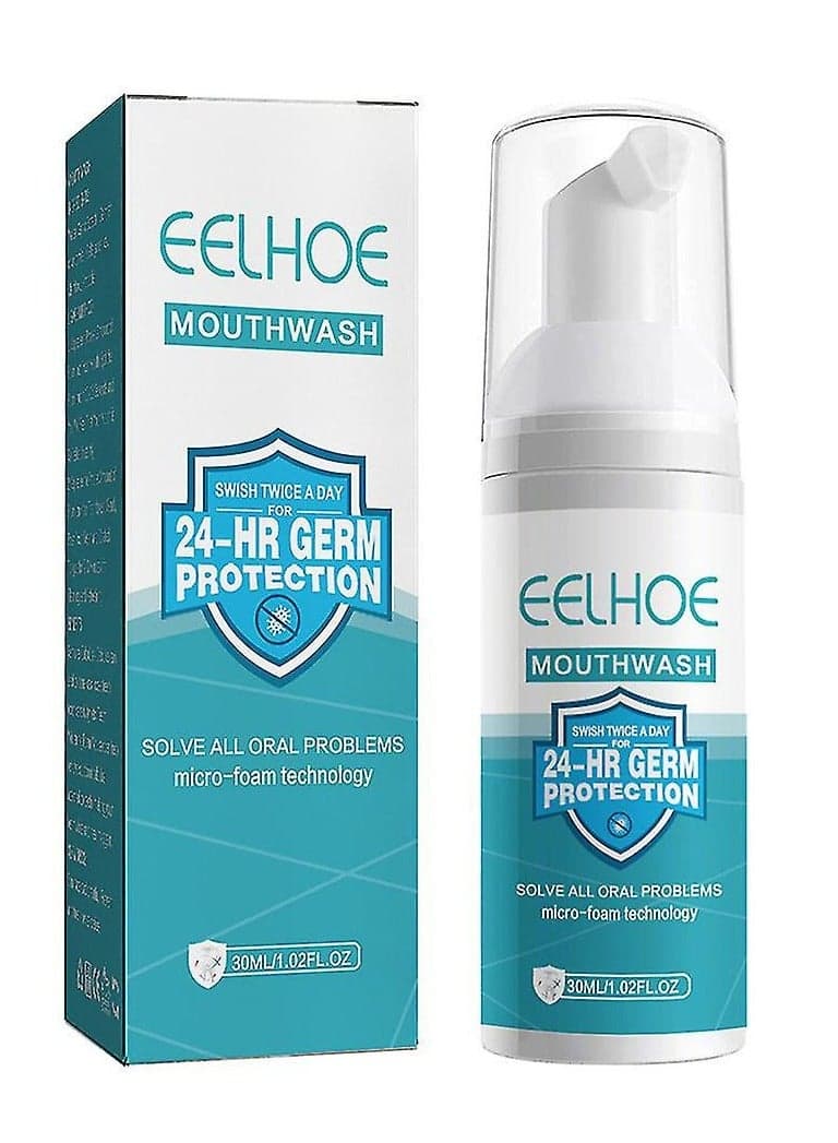 EELHOE Teeth Whitening Toothpaste Foam, Teeth Aid Mouthwash Teeth Whitening Foam Toothpaste, Toothpaste Whitening Stain Removal Foam Toothpaste - 30ml