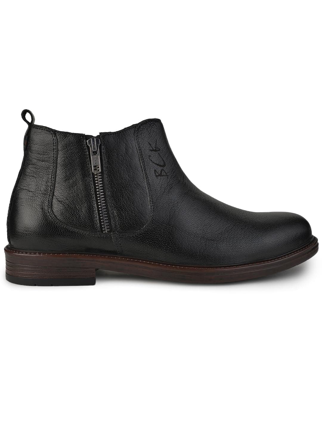 Buckaroo Genuine Leather Black Casual Boots for Men: ARTEK